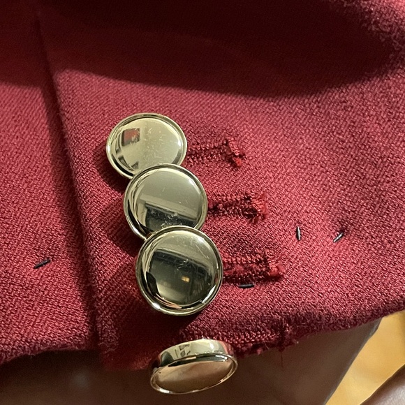 DEREK LAM 10 CROSBY Allie Single Breasted Blazer, Merlot, Size 16, Like-new! - Picture 7 of 15